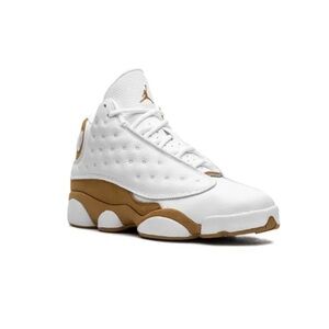 Nike Air Jordan 13 VGUC (AS IS) Size 37.5 5Y White/Wheat retro